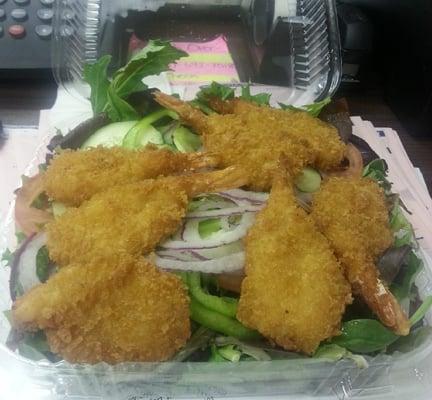 Shrimp and Salad