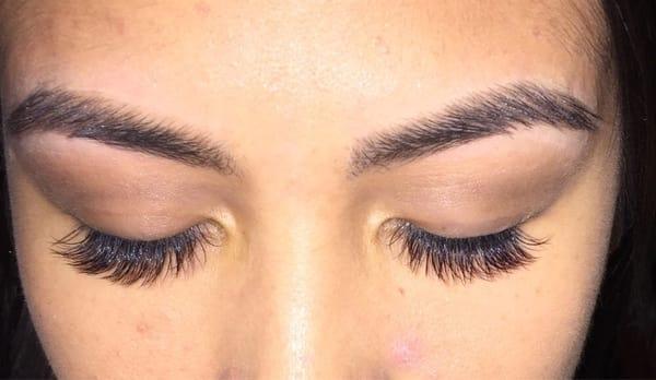 Amazing job by Christina! She is the BEST and the only one I trust for eyelash extensions.