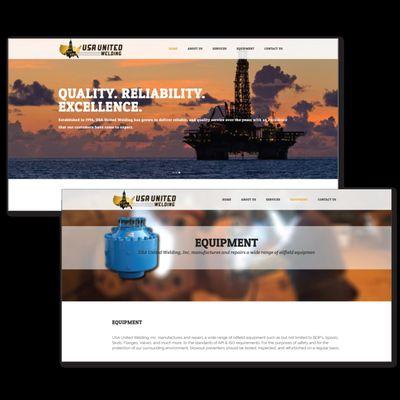 Oil & Gas Services Web Design & Development