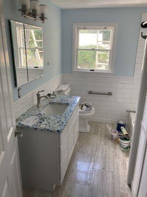 Bathroom remodel