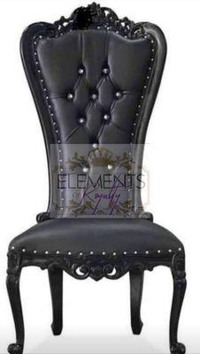 Black Throne Chair Rentals