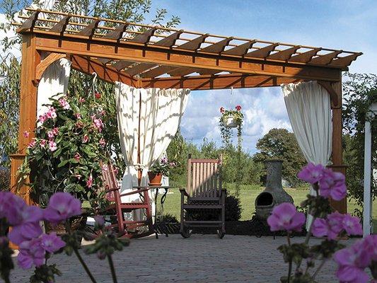 Wood Pergola