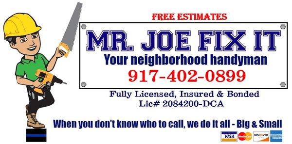 Mr. Joe Fix It