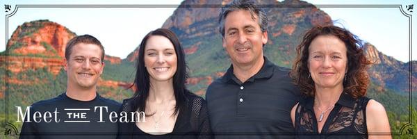 Meet the staff- Robert Hendryx, LMT, Danielle Markley LMT, Michael Rende, OTR, Jody Hendryx, PT