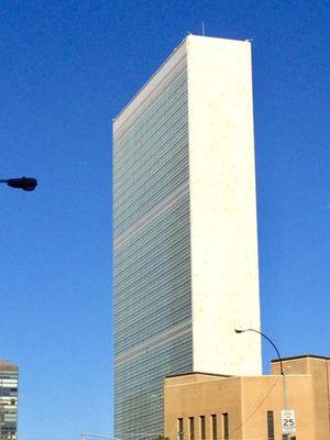 United Nations Plaza Headquarters of ADL. Posted with review 04/17/24