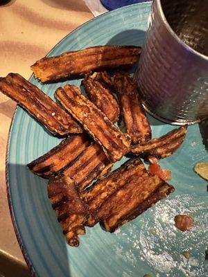 BURNT Sweet Potato Fries