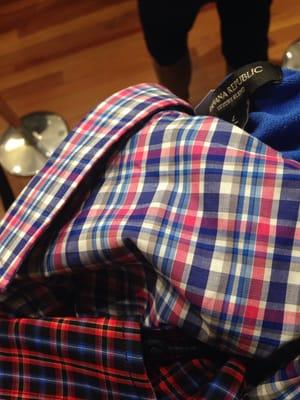 Select button downs & cashmere blend at 40 to 50 off