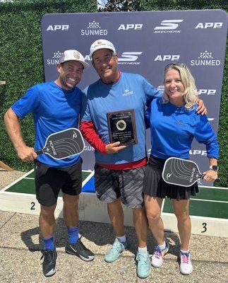 APP St Louis Open - Dave DCon Conley + John Callahan + Smiley Riley Pickleball