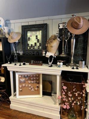 Beautiful display of items for purchase