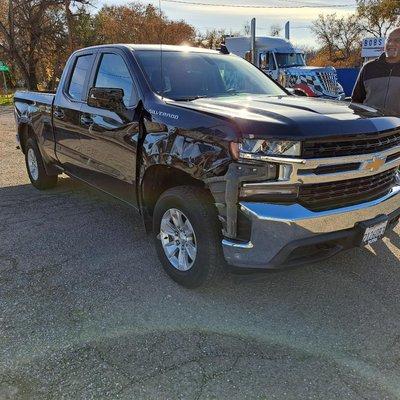 2021 Chevrolet, before repairs started