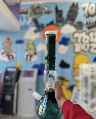 Beautiful bongs with great perks!