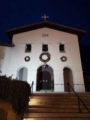 The Old Mission - San Luis de Tolosa, founded 1772.