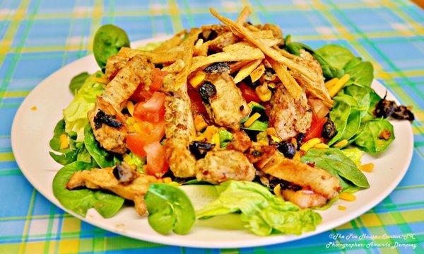 Southwest Chicken Fajita Salad