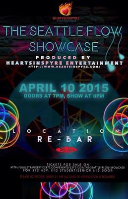 Seattle FLOW Showcase produced by Heartsinspyre