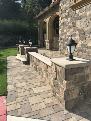 Front walkway