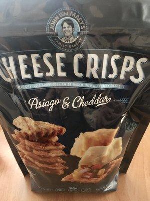 Asiago & Cheddar Cheese Crisps