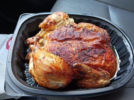 Oven roasted chicken