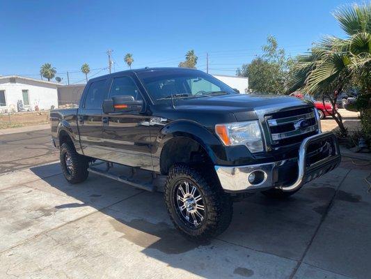 Finished product of Citrus Detailz on my '13 f150. Awesome work Junior & crew Esai.