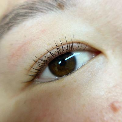 Keratin lash lift