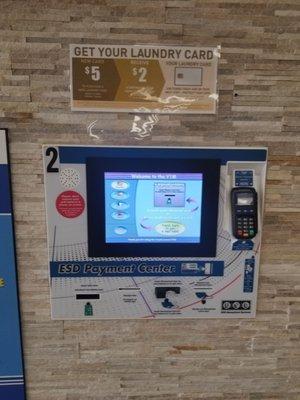 Once you choose an available kiosk, follow the instructions on the key pad. Have you credit/debit card ready.