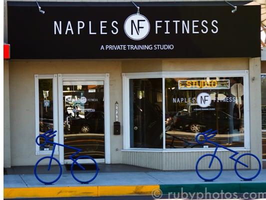 Front of Naples Fitness, Long Beach, CA