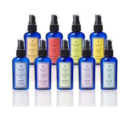 Our botanical mists.  100 % vegan, 100 % natural, made in the USA.