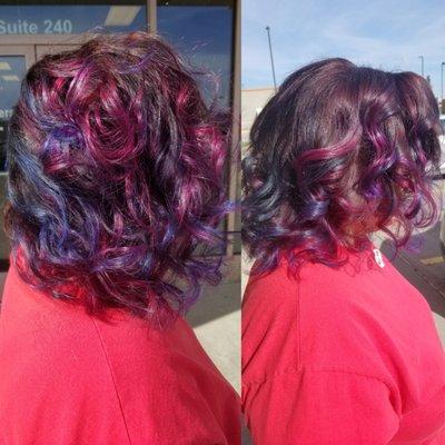 Gorgeous color done on momma. Done by Tina G