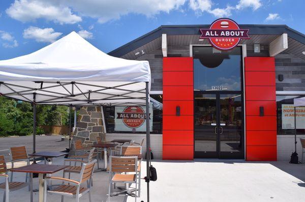 All About Burger Woodbridge Outside View