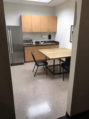 Kitchen in the Break room