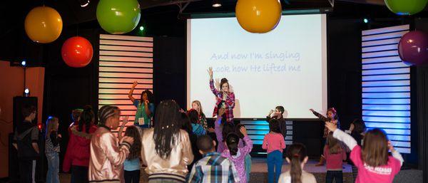 DCI Kidz - Age specific services with worship and making learning fun.