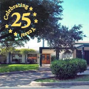 Capitol School's main building houses administration, pre-school, OT, and the library.