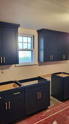 New Kitchen cabinet installation!