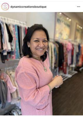 DYNAMIC CREATIONS BOUTIQUE 
Owner & Fashion Designer Diana Buenaflor