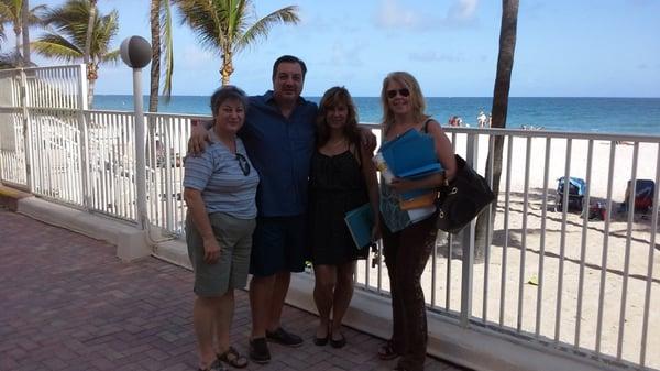 Lovely Clients From Canada helped them find a Condo with Ocean & Intracoastal Views! www.SusanHorne.com REMAX 561-312-4388