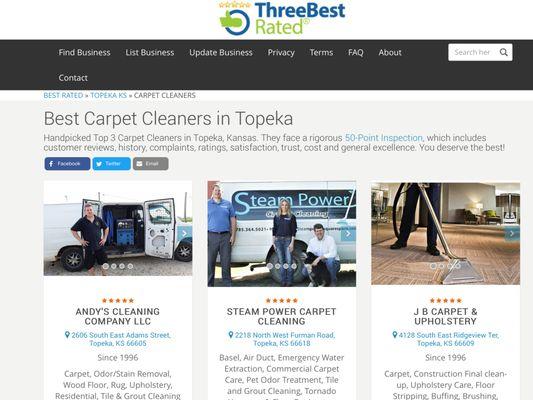 Steam Power Carpet Cleaning