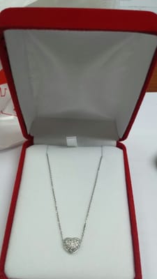 Beautiful Affordable heart shape necklace , please,call for more details.