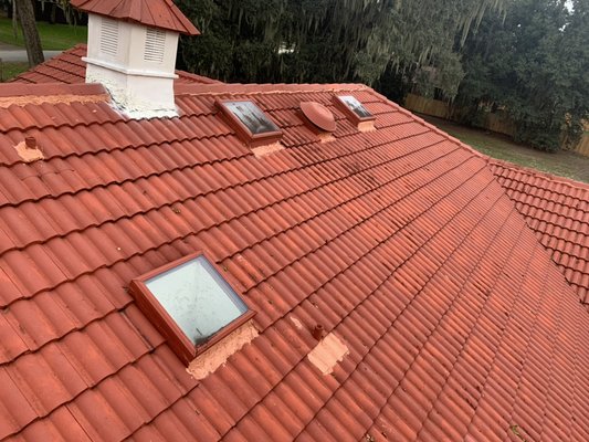 Sealed Tile Roof