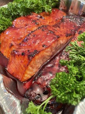 Blackberry Ginger Salmon