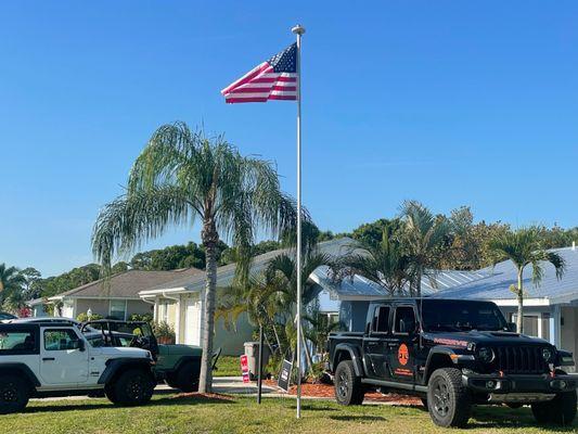 Vero Beach Indian River Co. Residents for over 22 years. American  Patriots, God fearing, family owned.