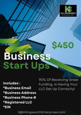 Business Start Ups.