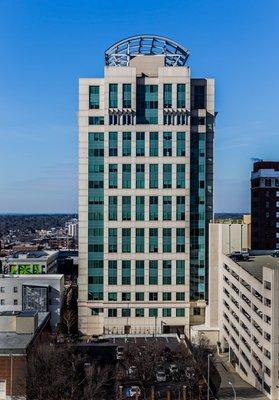 Office located on 3rd floor of Meridian Bldg.