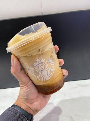 Iced Shaken Espresso (TikTok: @justandyvu)