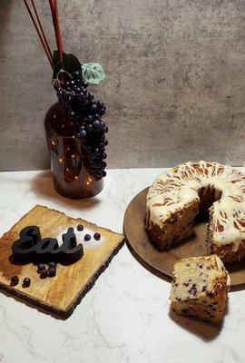 Blueberry Pound Cake