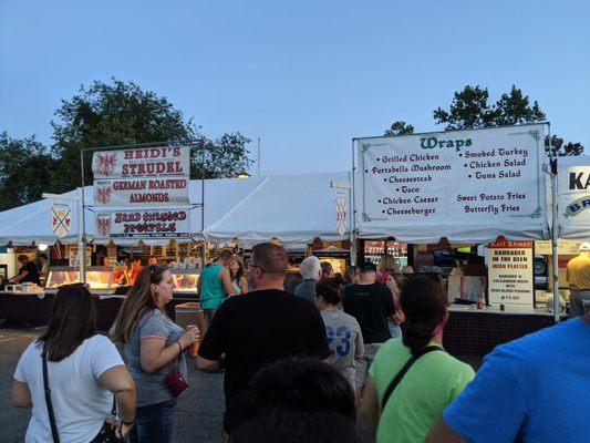 Food vendors