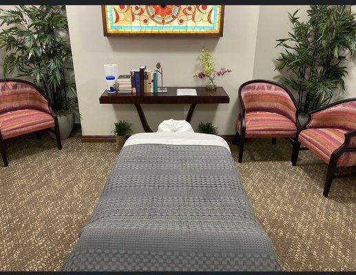 Massage Therapy partnership with our Senior Living Resort Retirement Community client.