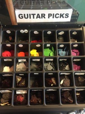 tired of buying a 12 pack of picks when you only need one? We sell individual picks, starting at .45 cents