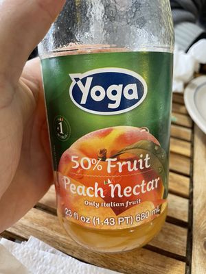 Peach nectar