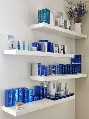 Currently carrying iS Clinical, Elta MD, Noon Aesthetics, Skin Ceuticals and ZO Skin Health