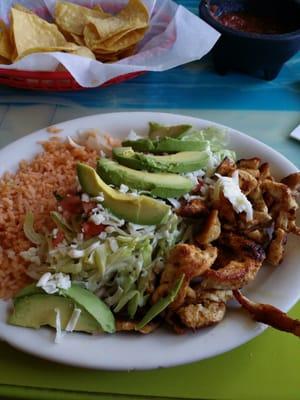 Avacado chicken salad :)