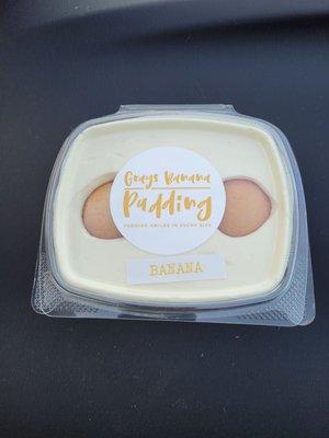 Regular banana pudding